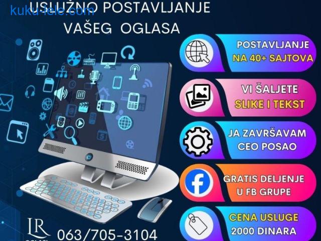 Uslužno postavljam vaš oglas